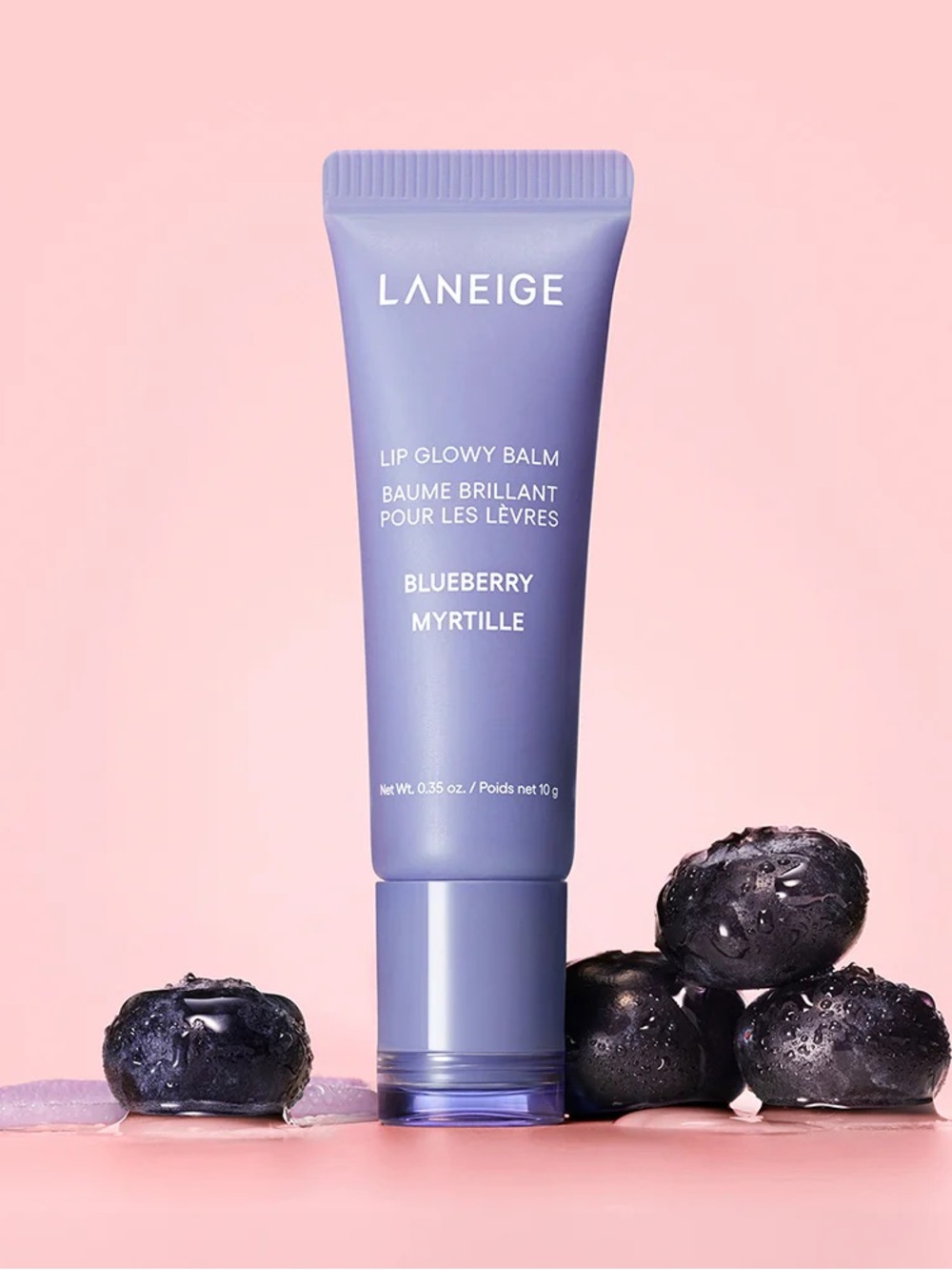 NEW✅ LANEIGE Lip Glowy Balm • Blueberry • Hydrating Lip Balm • Full Size